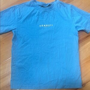 Kids Blue Short Sleeve Tee